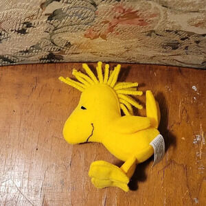 Wendys Kids Meal Toys Peanuts Plush Woodstock 2006 5”